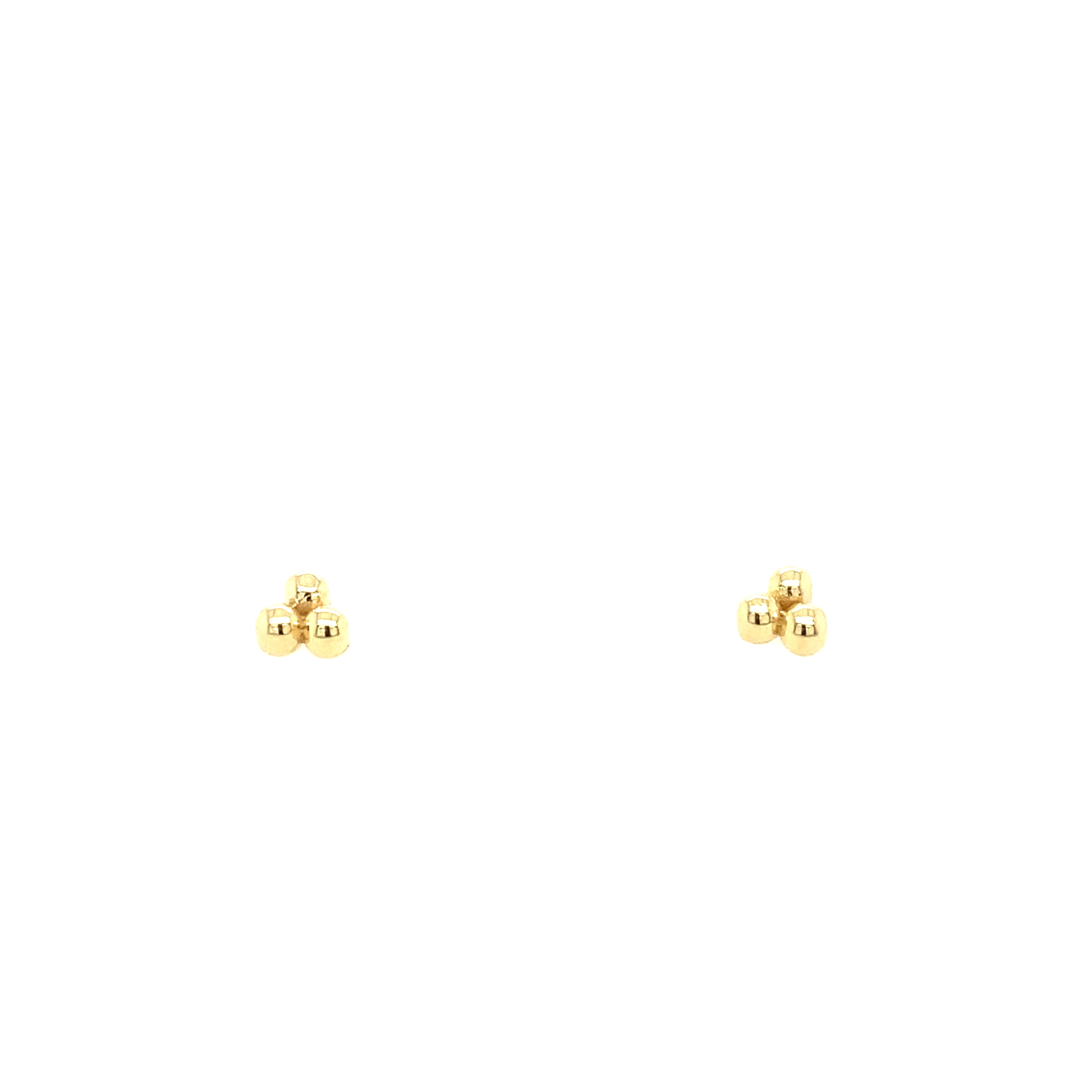 14K Gold Single Diamond Star Stud Earring – BrookeMicheleDesigns