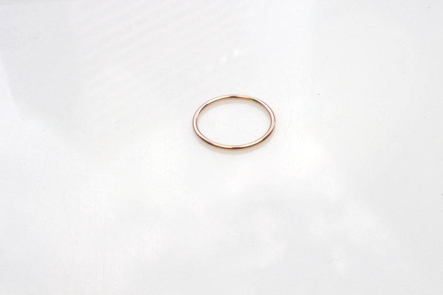 14K Gold 1MM Band