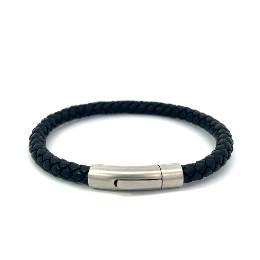 Men's Collection 6mm Long Cord Leather Bracelet