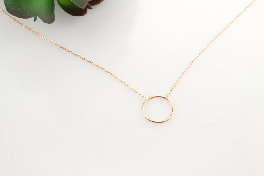 Bold Circle Necklace – Amy Waltz Designs