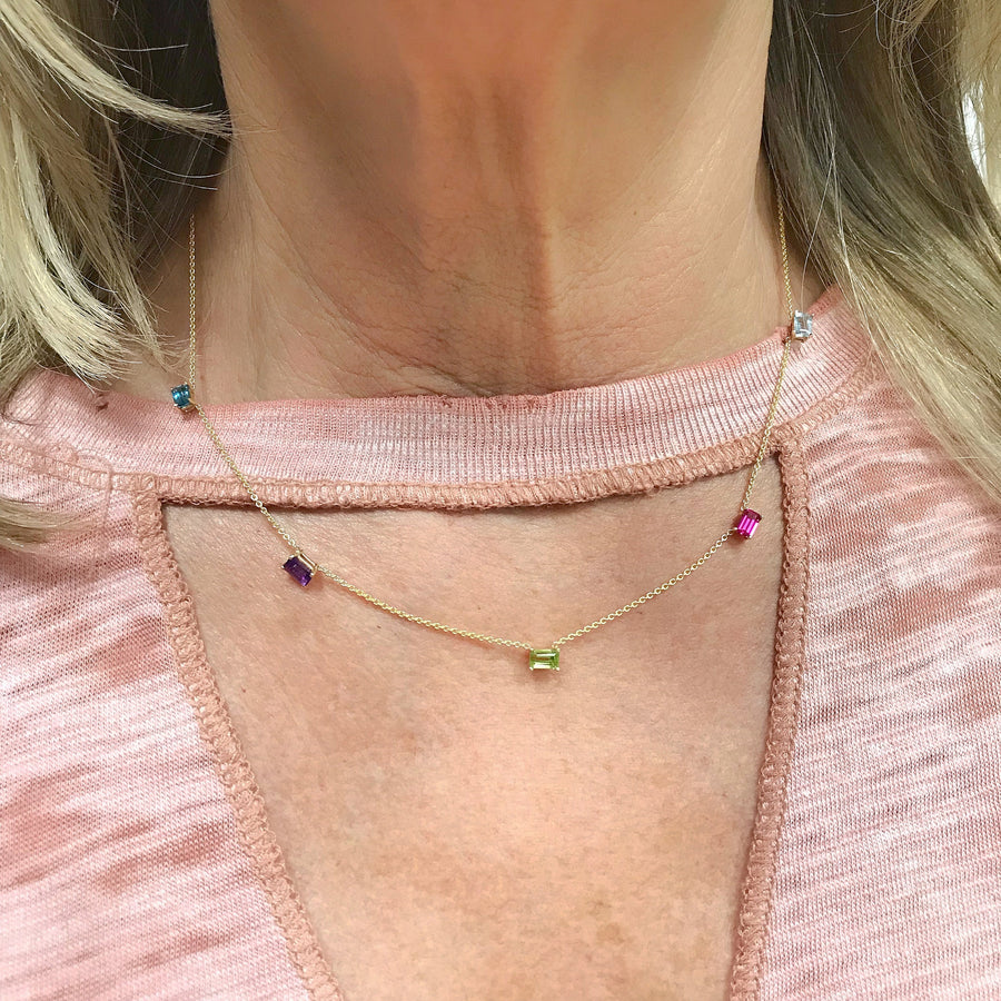 Family Birthstone Necklace | Beatrixbell Handcrafted Jewelry – Beatrixbell  Handcrafted Jewelry + Gift